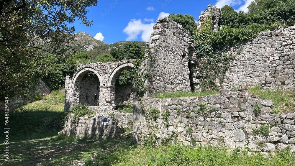 ruins of an church