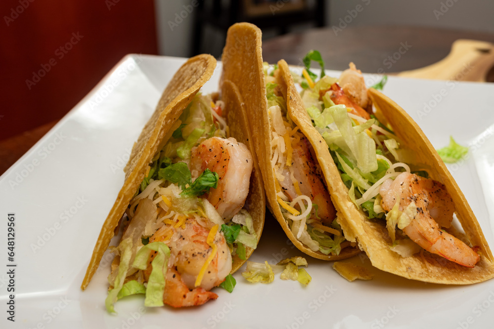 Homemade Shrimp Tacos with Corn Tortillas Homemade Shrimp Tacos with Corn Tortillas