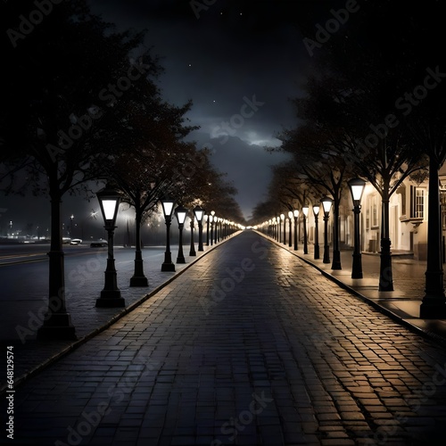 street in the night