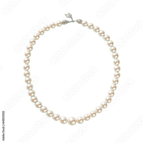 White pearls necklace 