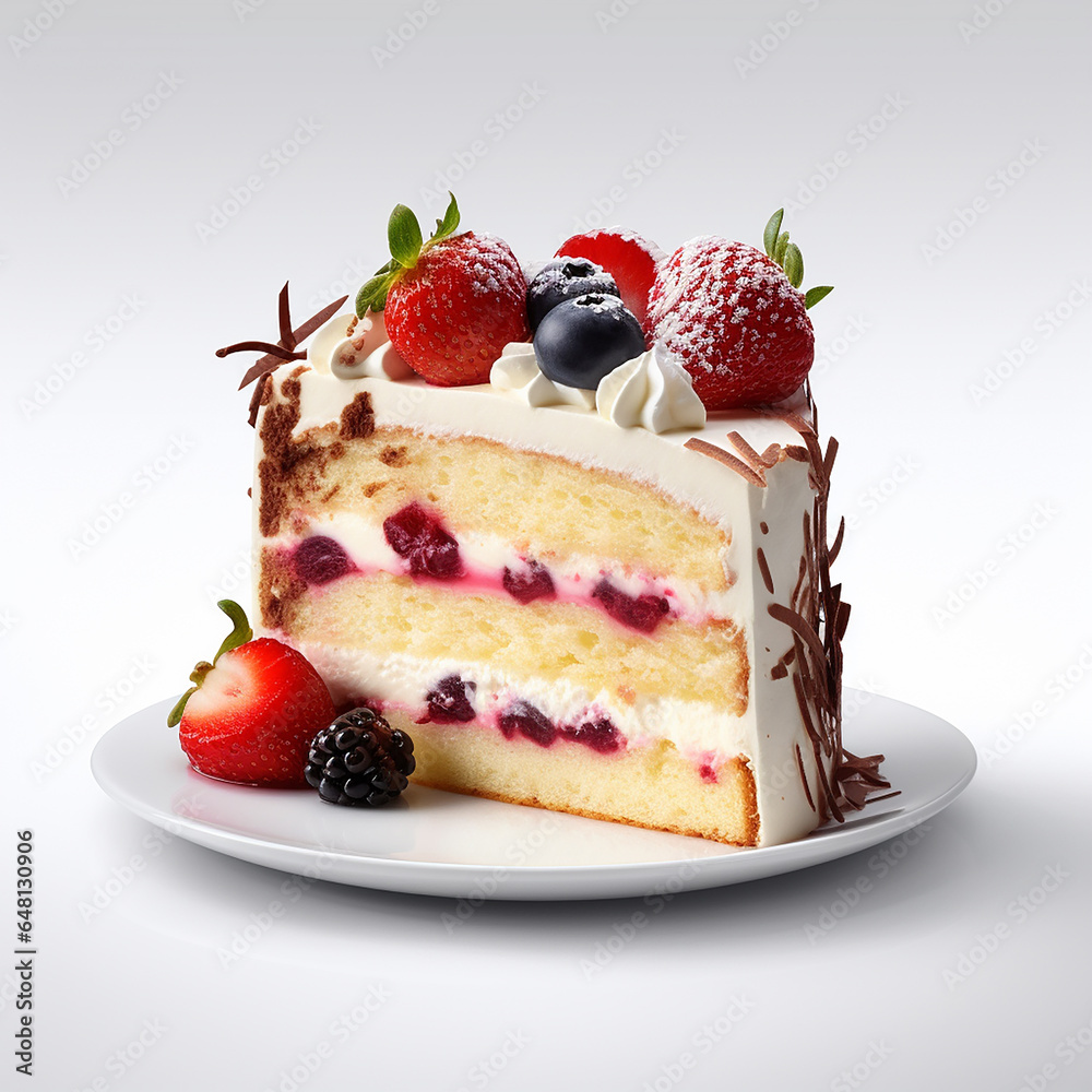 cake with cherries and chocolate cake with cherries and chocolate