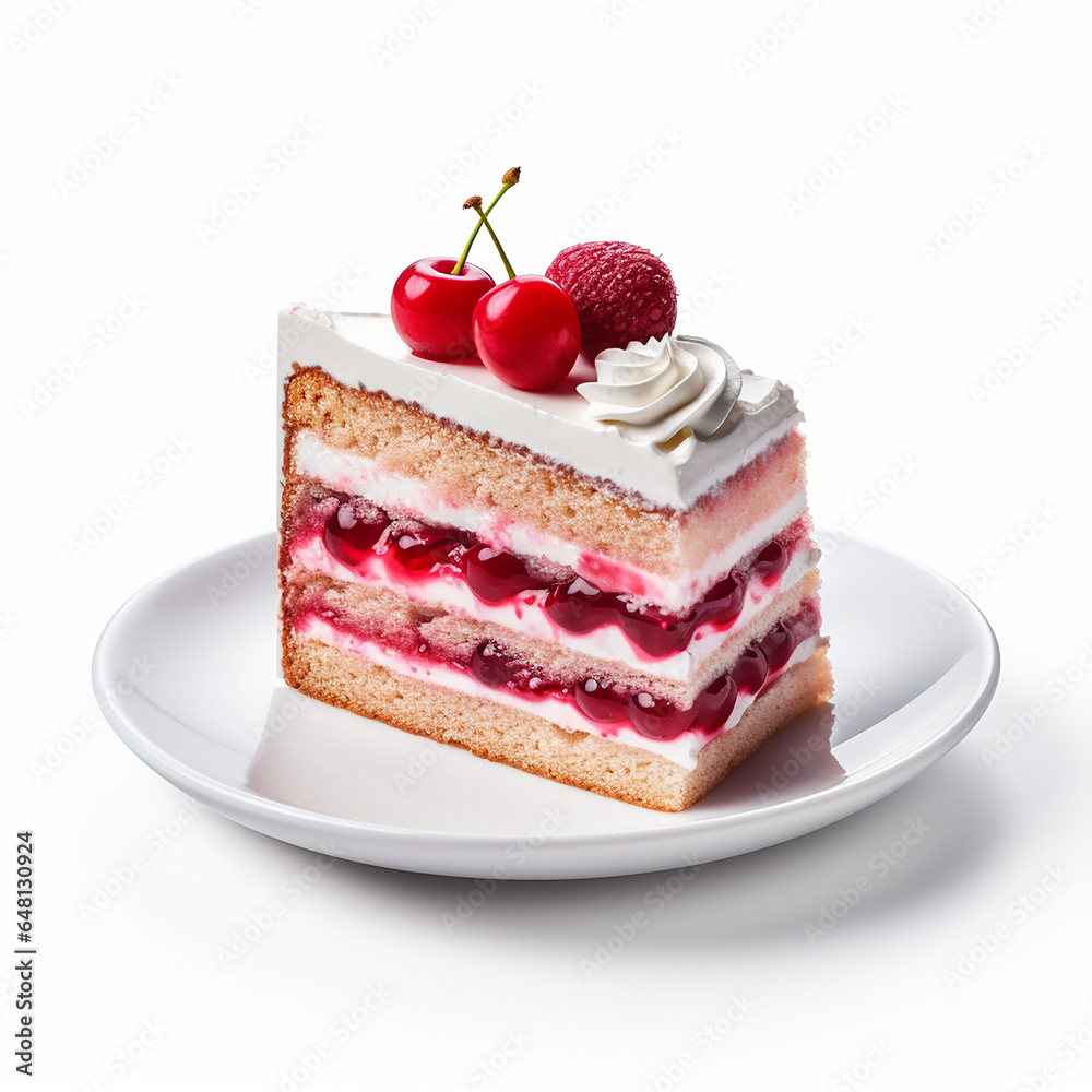 cake with cherries and chocolate cake with cherries and chocolate