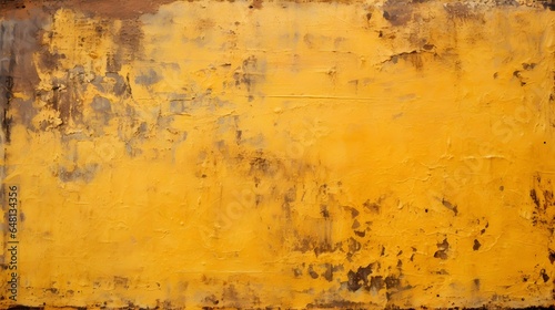 Yellow Grunge Textured vintage old aged wallpaper background