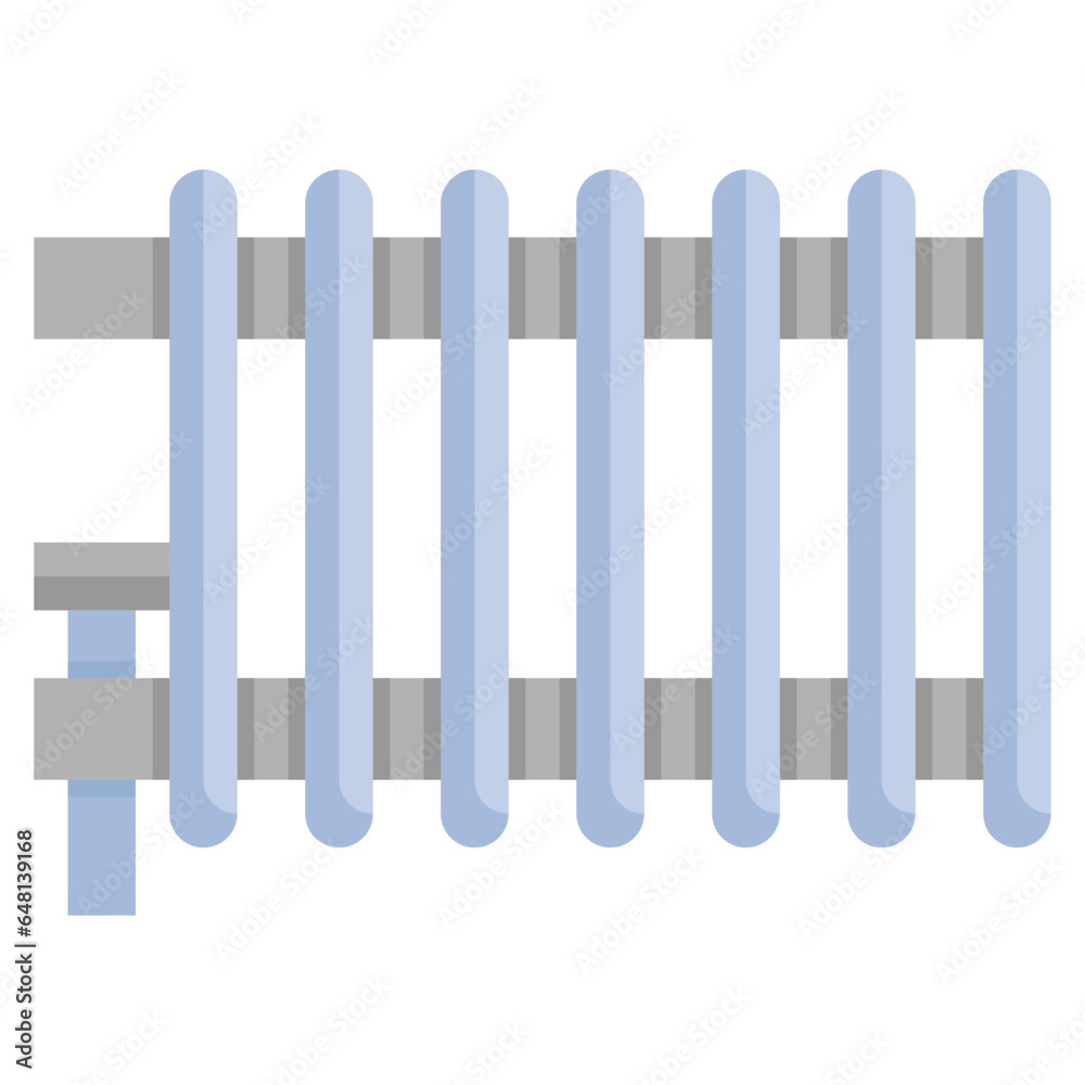 COLUMN RADIATOR filled outline icon,linear,outline,graphic,illustration COLUMN RADIATOR filled outline icon,linear,outline,graphic,illustration