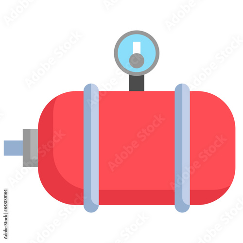 EXPANSION TANK filled outline icon,linear,outline,graphic,illustration