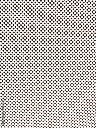 Foto Perforated metal sheet background.Texture background with holes.