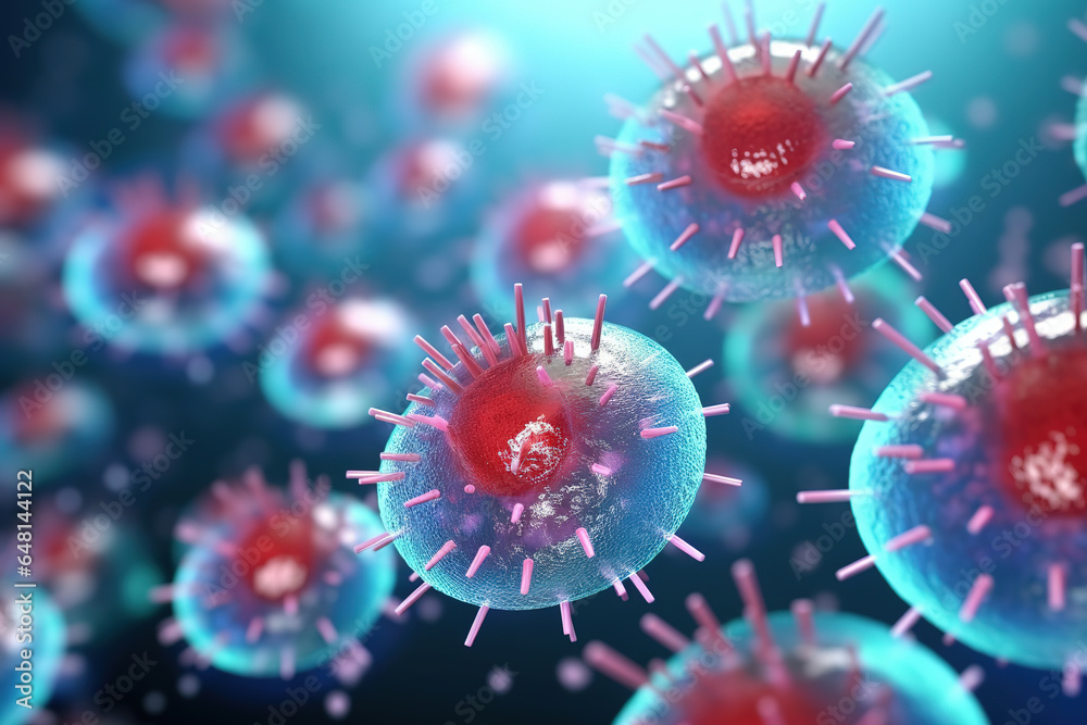 bacteria or virus, virus or germs for medical concept, viral disease epidemic bacteria or virus, virus or germs for medical concept, viral disease epidemic