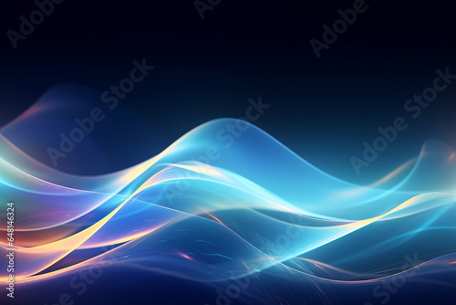 Abstract wavy futuristic background for your design