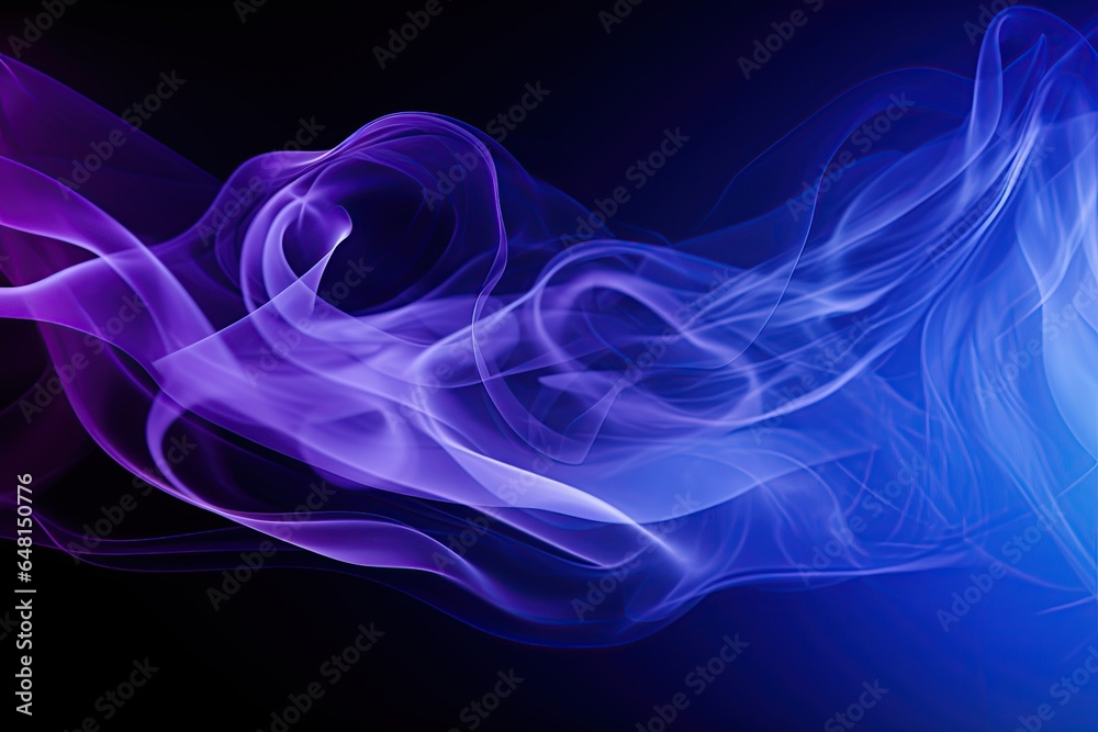 Blue purple gradient abstract background with smoke, neon, glow effect Blue purple gradient abstract background with smoke, neon, glow effect