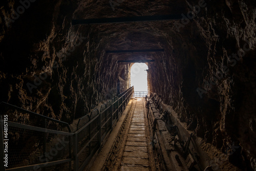 The entrance of Porto Flavia