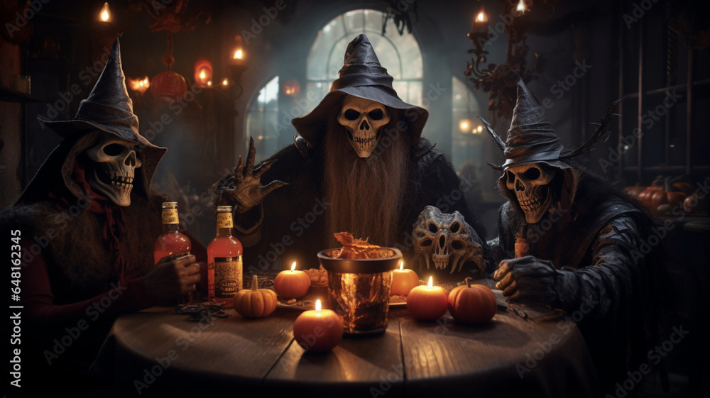halloween witch in the dark halloween witch in the dark