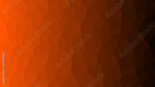 Orange color polygonal pattern background, Orange color low poly background. Blue low poly banner with triangle shapes background.