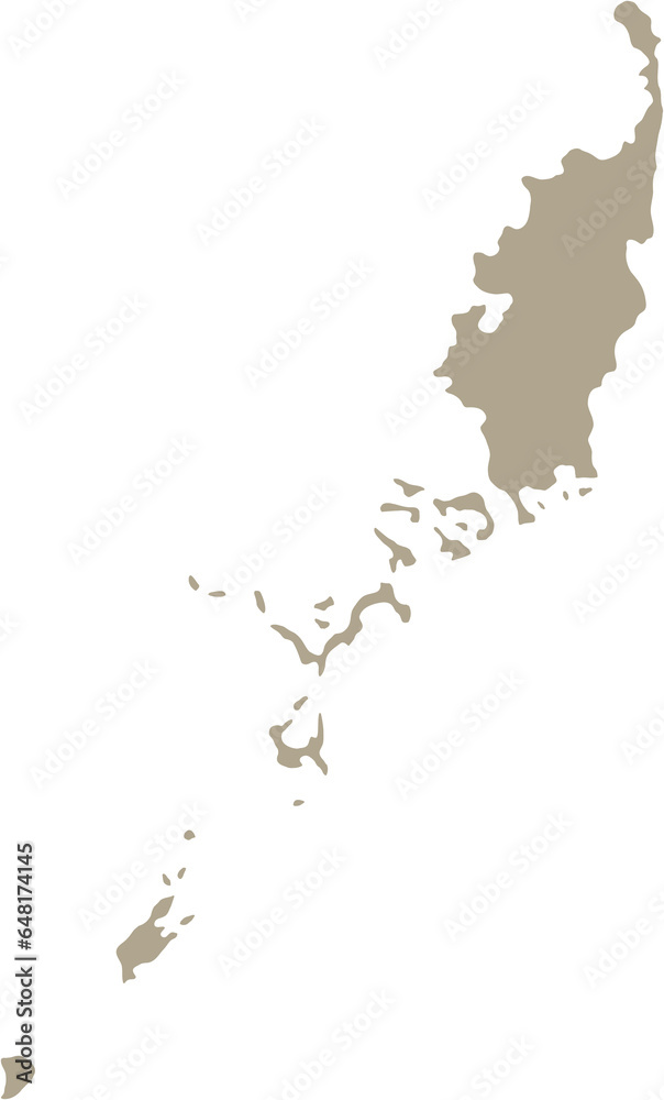 doodle freehand drawing of palau island map. doodle freehand drawing of palau island map.