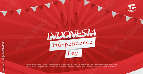 indonesia independence day backgound