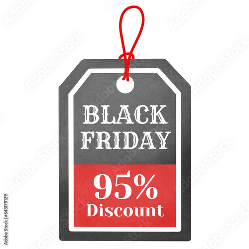 Black Friday Discount Tag 95