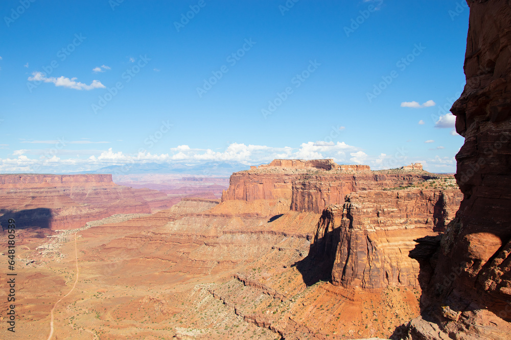 View into Canyonlands National Park USA