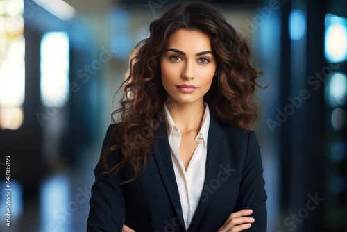 Confident and Powerful Businesswoman