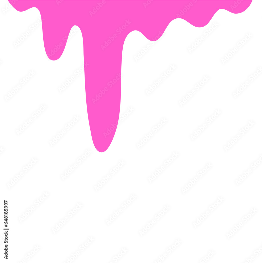 Pink Liquid Drips.Paint Dripping .Current Pink Paint Pink Liquid Drips.Paint Dripping .Current Pink Paint