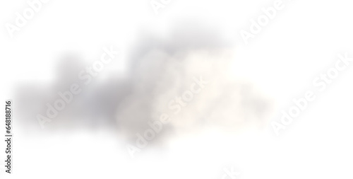 3d cloud PNG design for drag and drop and fast use, 3d illustration rendering