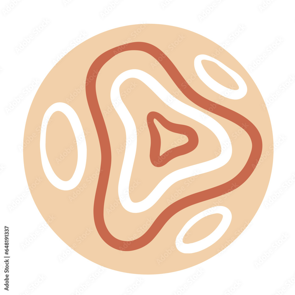 Boho Contemporary Style: Hand-Drawn Abstract Shapes for Cover Highlights. Blogger's Round Vector Social Media Stories Boho Contemporary Style: Hand-Drawn Abstract Shapes for Cover Highlights. Blogger's Round Vector Social Media Stories