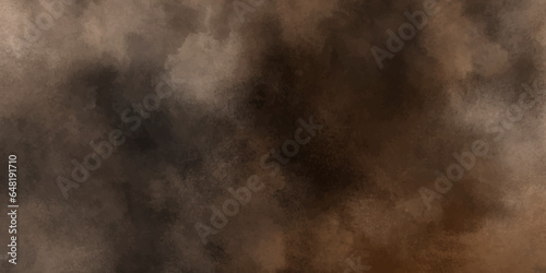 Black brown gray painted concrete texture background and grain elements. brown Smoke Background elegant luxury backdrop painting paper texture design .Dark wall texture background .