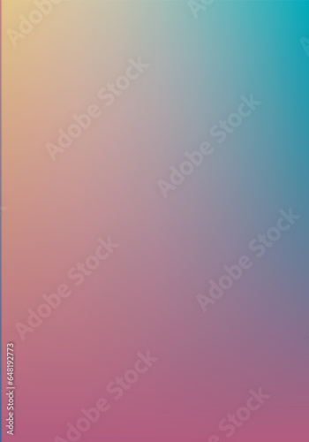 Vector gradient blur colorful background