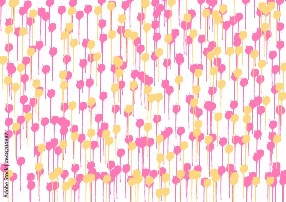 pink and yellow dripping background pink and yellow dripping background