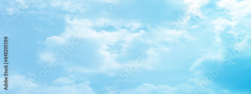 sunny sky blue light watercolor background. Aquarelle painting brush effect card paper textured canvas cloudy smoke space for text, entertaining card, template. aquamarine color graphics illustration