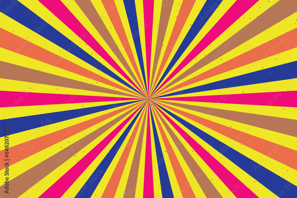 Abstract psychedelic groovy background. Vector illustration.
