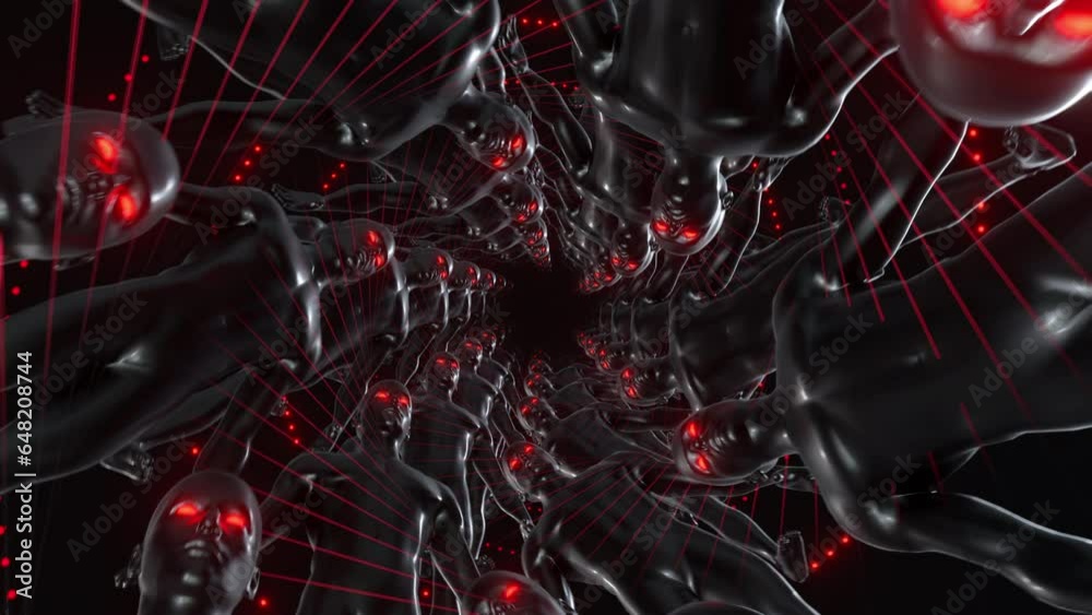 Abstract Horror VJ Loop