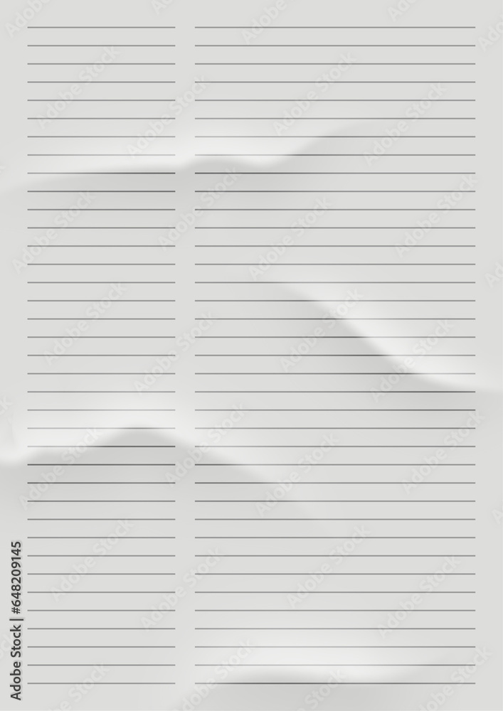 crumpled two line column paper page crumpled two line column paper page