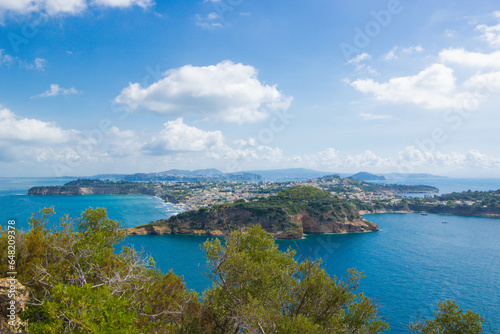 Landscape of Procida from Vivara