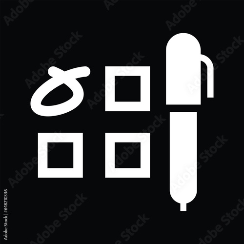 Appointment Request and Medical Services Icon. Flat Design. Isolated.
