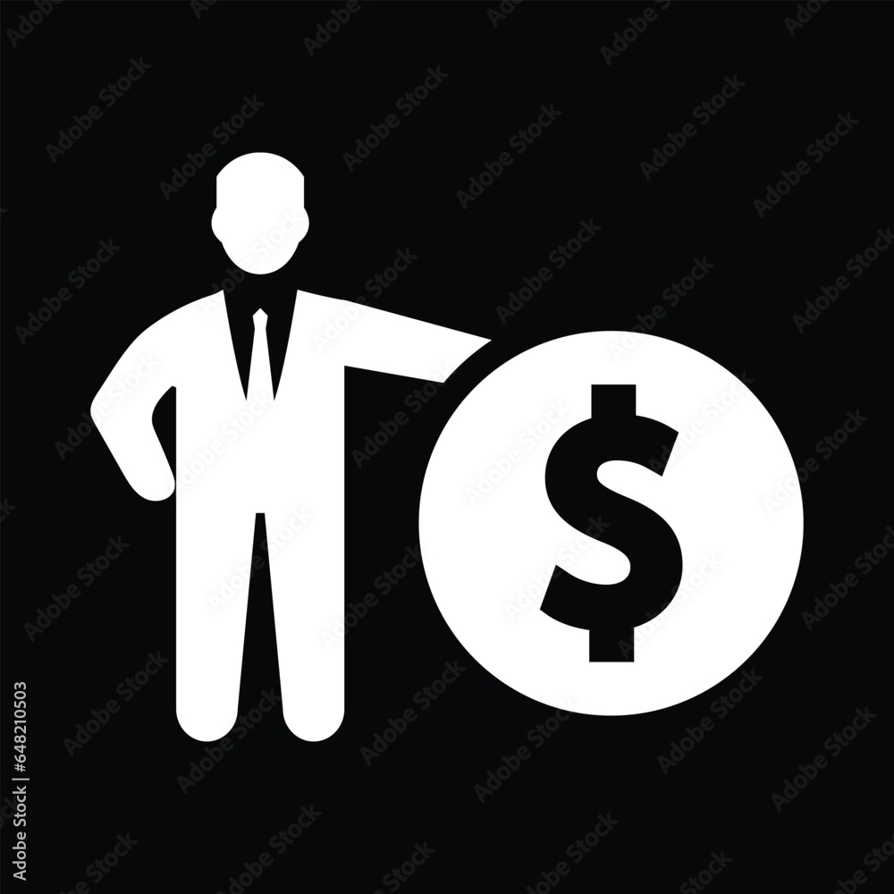 Dollar Business finance logo icon template Dollar Business finance logo icon template