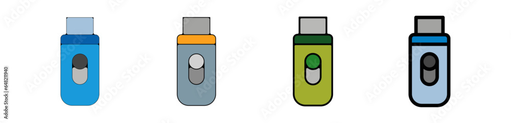 picto logo icones et symbole trace couleur cle usb disque dur espace stockage picto logo icones et symbole trace couleur cle usb disque dur espace stockage