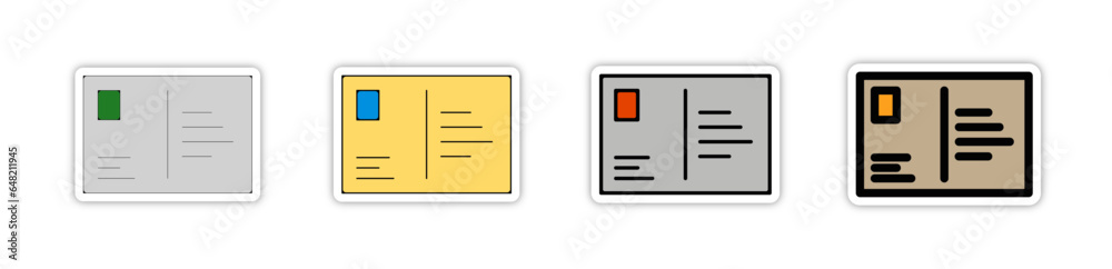 picto logo icones et symbole trace couleur carte postale courrier message relief picto logo icones et symbole trace couleur carte postale courrier message relief