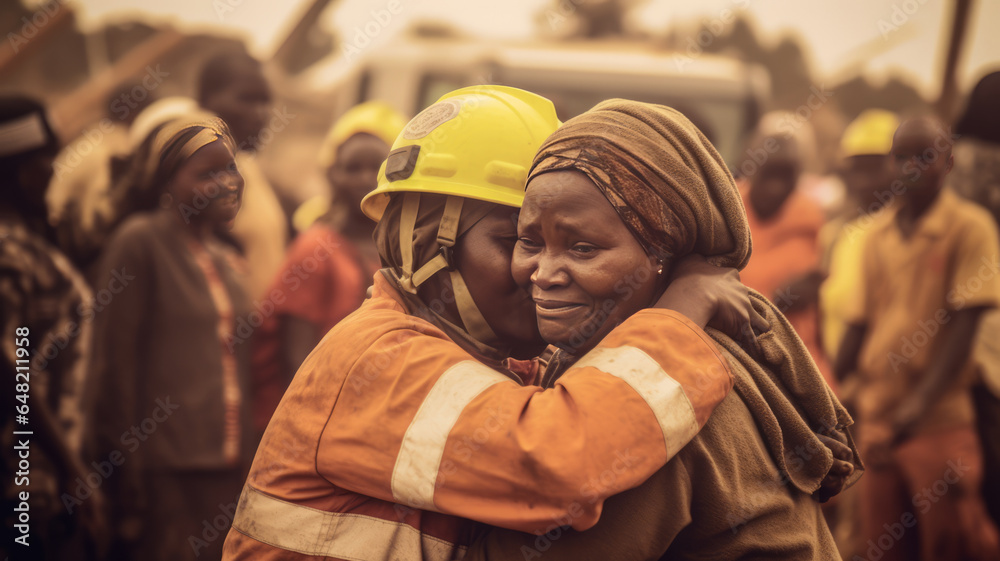 Victims who receive help from rescuers joy of survival generative ai Victims who receive help from rescuers joy of survival generative ai