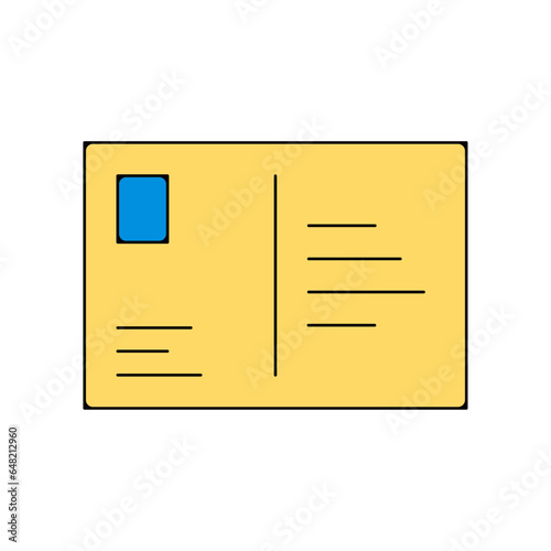 picto pictogramme icones et symboles boutons trace carte postale courrier lettre