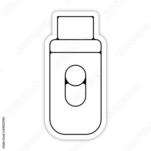 picto pictogramme icones et symboles boutons trace cle usb support stockage relief