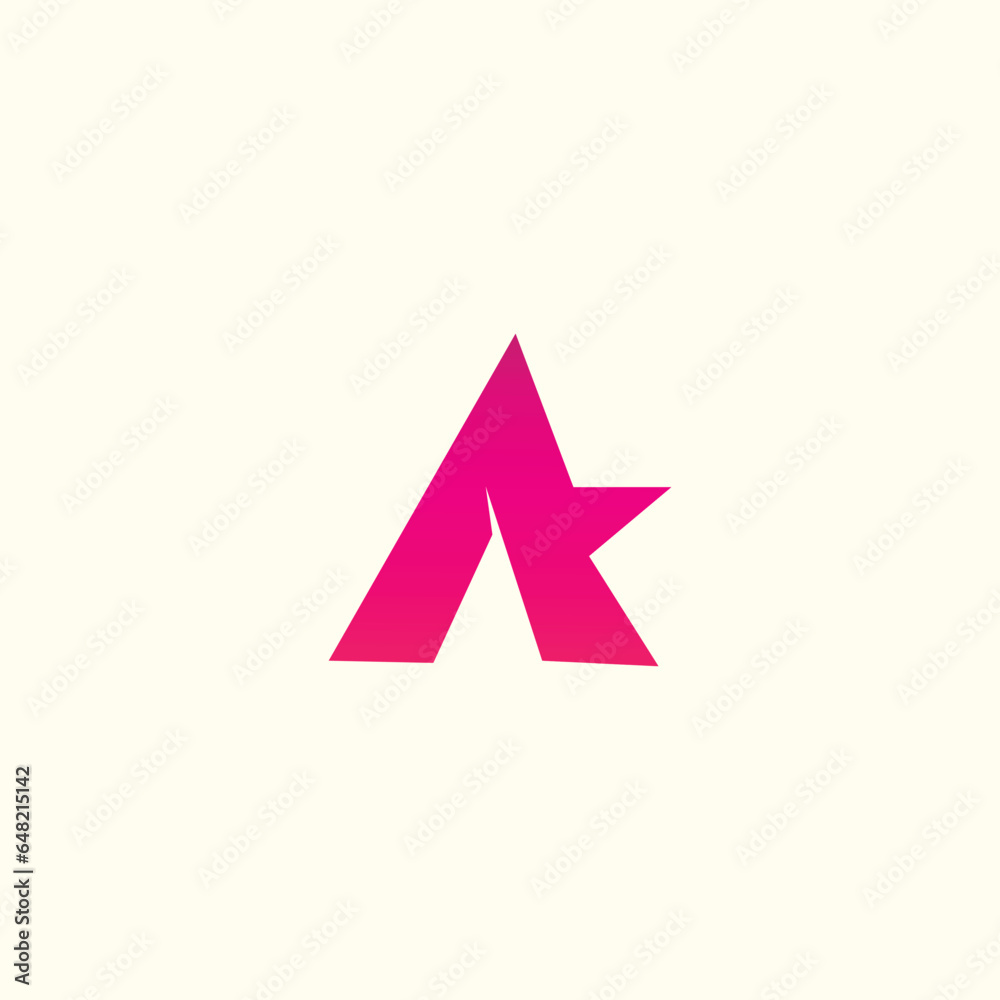 A letter logo business template vector icon A letter logo business template vector icon
