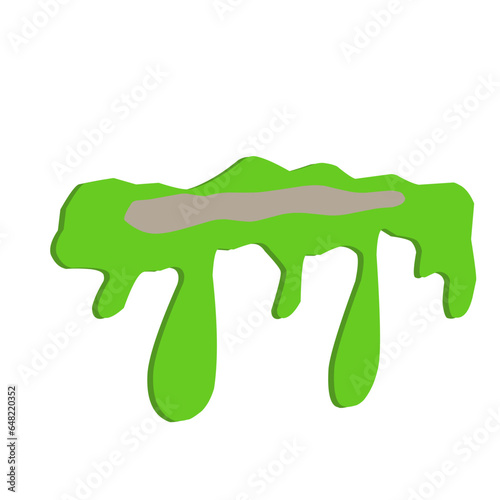 Globs of Liquid Mucus