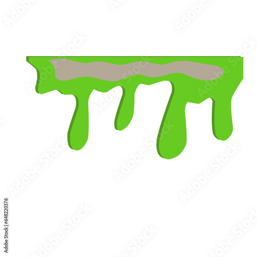 Globs of Liquid Mucus