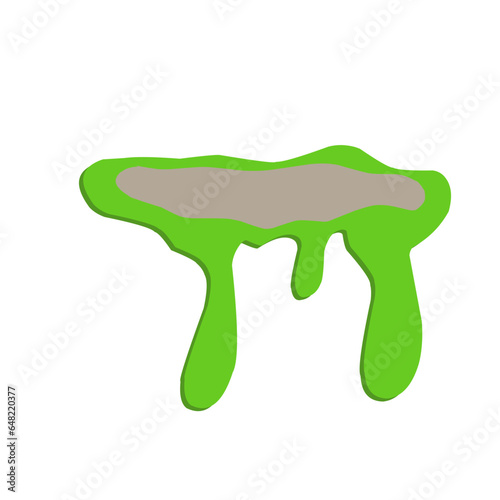 Globs of Liquid Mucus