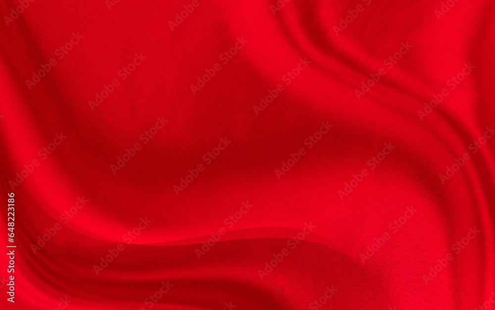 Obraz premium Black red satin dark fabric texture luxurious shiny that is abstract silk cloth background with patterns soft waves blur beautiful.