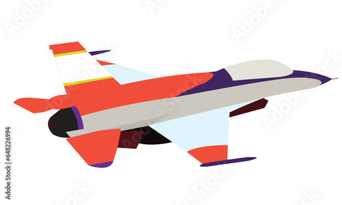 Fighter jet, Fighter plane vector, eps