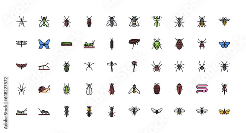 insect icons © lastspark