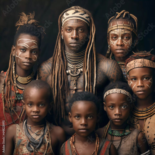 African tribe  photo