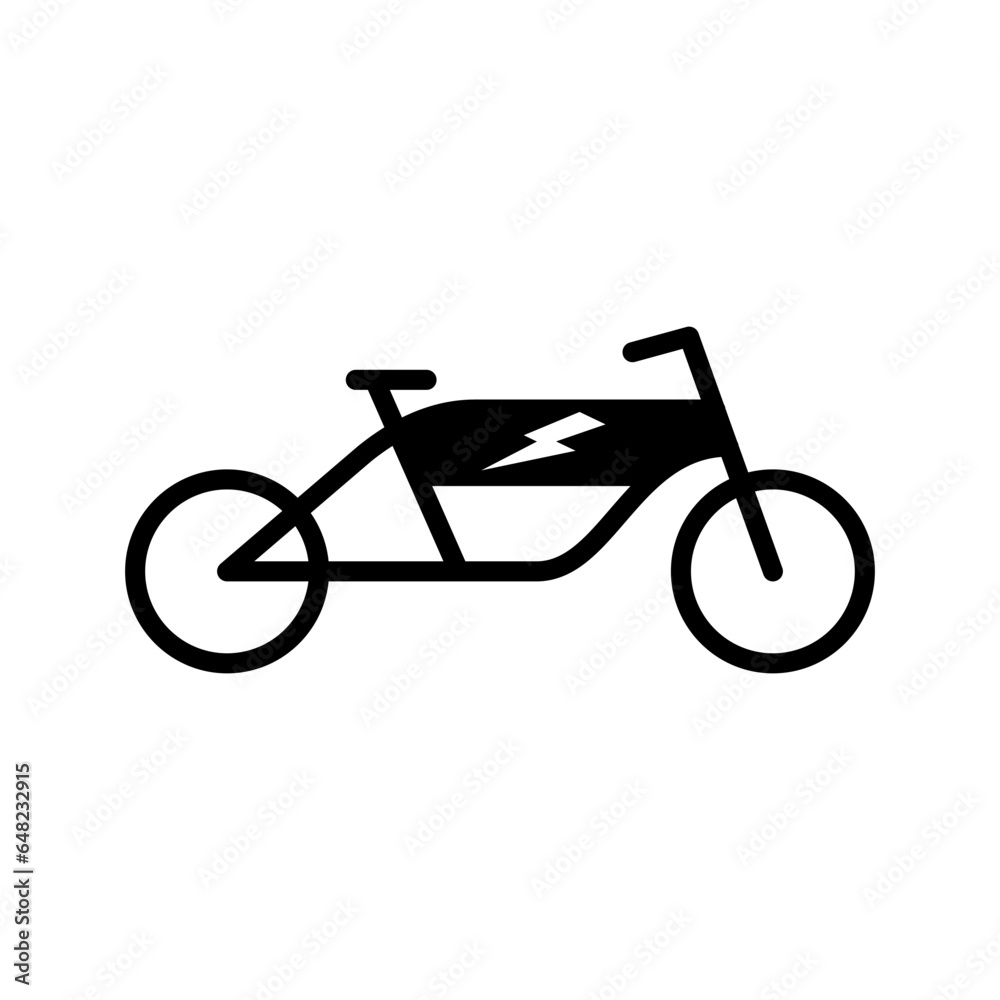 Electric bicycle Icon, Electric Bike
