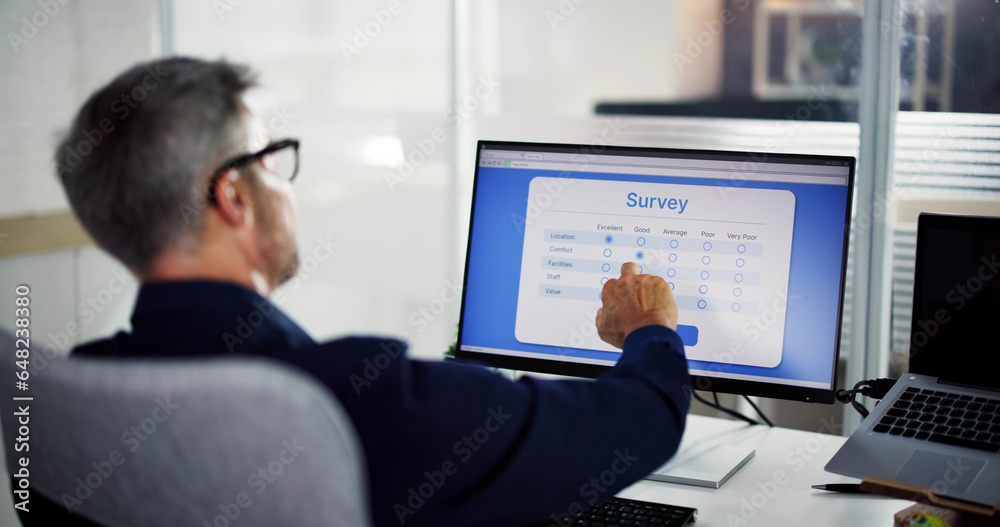 Online Business Feedback Survey Form Or Report