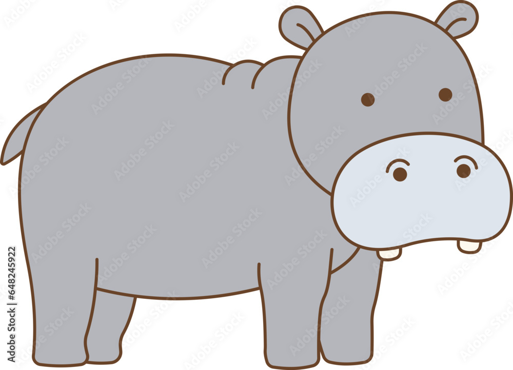 Obraz premium Hippopotamus